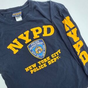 Officially Licensed NYPD New York City Police Dept Large Long Sleeve T-Shirt